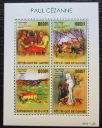 Poštovní známky Guinea 2015 Umìní, Paul Cézanne Mi# 11303-06 Kat 16€