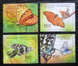 Poštovní známky SAR 2011 Motýli Mi# Mi# 2988-91 Kat 10€