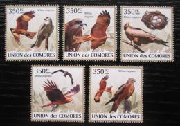 Poštovní známky Komory 2009 Luòák hnìdý Mi# 2382-86 Kat 9€
