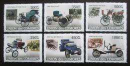 Poštovní známky Komory 2008 Historické automobily Mi# 1825-30 Kat 14€