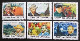 Poštovní známky Komory 2009 Umìní, Vincent van Gogh Mi# 2030-35 Kat 14€