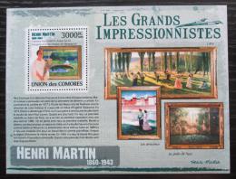 Poštovní známka Komory 2009 Umìní, Henri Martin Mi# 2600 Kat 15€