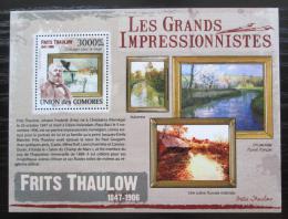Poštovní známka Komory 2009 Umìní, Frits Thaulow Mi# 2602 Kat 15€