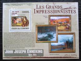 Poštovní známka Komory 2009 Umìní, John Joseph Enneking Mi# 2607 Kat 15€