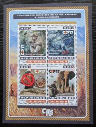 Poštovní známky Niger 2016 Boj proti lovu divoké zvìøe Mi# 4627-30 Kat 13€