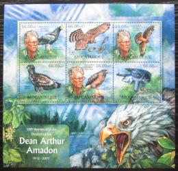Poštovní známky Mosambik 2012 Ptáci, Dean Arthur Amadon Mi# 5944-49 Kat 14€