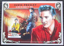 Poštovní známka Niger 2016 Elvis Presley Mi# Block 568 Kat 12€