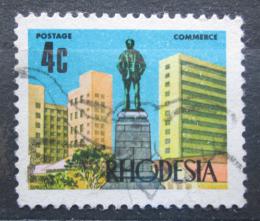Poštovní známka Rhodésie, Zimbabwe 1973 Památník v Salisbury Mi# 127