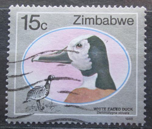 Potovn znmka Zimbabwe 1988 Husika vdovka Mi# 390