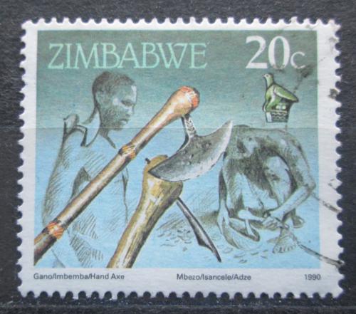 Poštovní známka Zimbabwe 1990 Sekera Mi# 425