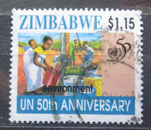 Poštovní známka Zimbabwe 1995 OSN, 50. výroèí Mi# 565