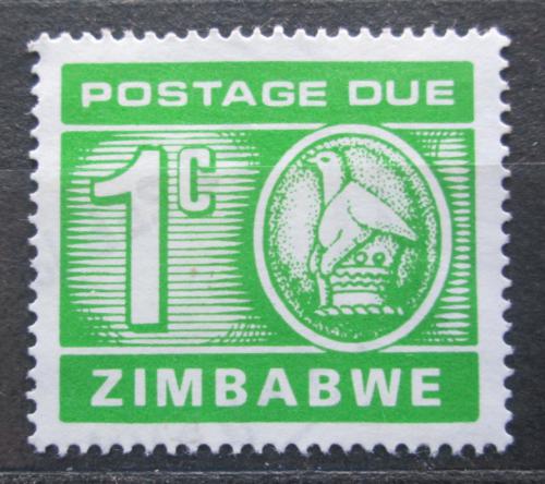 Potovn znmka Zimbabwe 1980 Nominl, doplatn Mi# 16