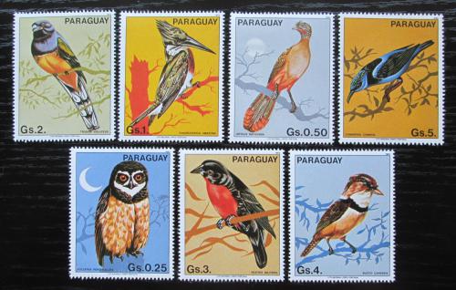 Poštovní známky Paraguay 1983 Ptáci Mi# 3668-74 Kat 7€