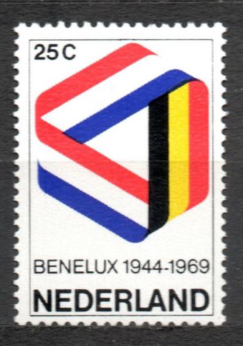 Poštovní známka Nizozemí 1969 BENELUX, 25. výroèí Mi# 926