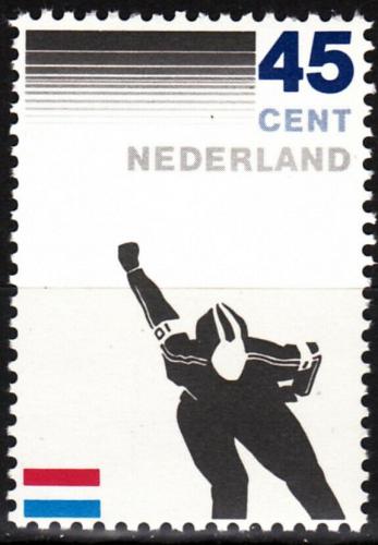 Poštovní známka Nizozemí 1982 Rychlobruslení Mi# 1199