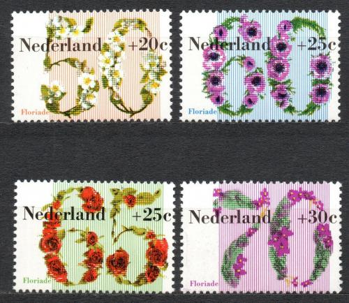 Poštovní známky Nizozemí 1982 Výstava zahradnictví Floriade Mi# 1203-06