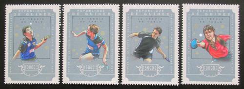 Poštovní známky Guinea 2014 Stolní tenis Mi# 10877-80 Kat 20€