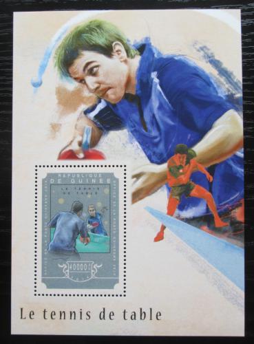 Poštovní známka Guinea 2014 Stolní tenis Mi# Block 2471 Kat 16€ 