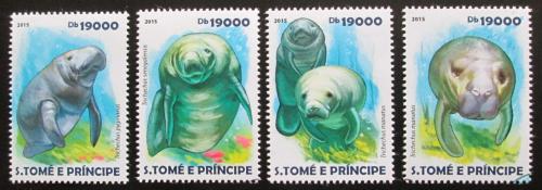 Poštovní známky Svatý Tomáš 2015 Kapustòák Mi# 6171-74 Kat 7.50€ 