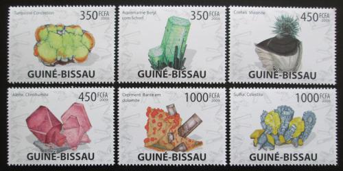 Potovn znmky Guinea-Bissau 2009 Minerly Mi# 4097-4102 Kat 14 