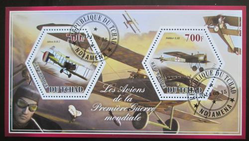 Poštovní známky Èad 2014 Váleèná letadla Mi# N/N