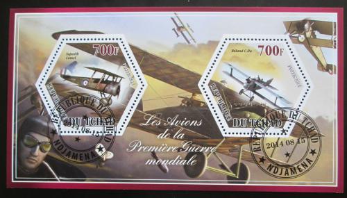 Poštovní známky Èad 2014 Váleèná letadla Mi# N/N
