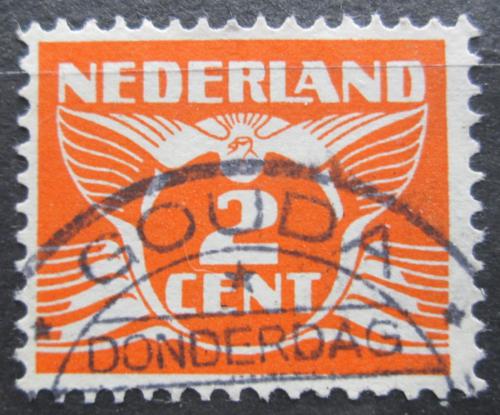 Poštovní známka Nizozemí 1926 Letící holub Mi# 174 A