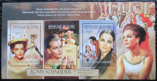 Poštovní známky Guinea 2012 Romy Schneider Mi# 9340-42 Kat 16€