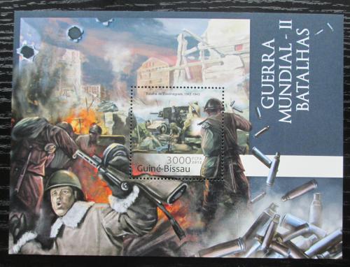 Poštovní známka Guinea-Bissau 2012 Bitva u Stalingradu Mi# Block 1105 Kat 12€