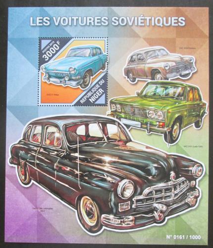 Poštovní známka Niger 2015 Sovìtské automobily Mi# Block 489 Kat 11€