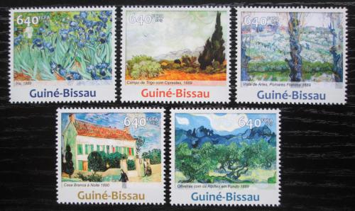 Poštovní známky Guinea-Bissau 2013 Umìní, Vincent van Gogh Mi# 6602-06 Kat 13€