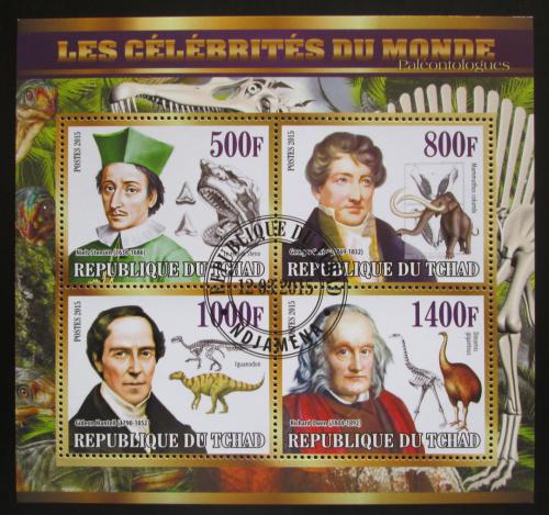 Poštovní známky Èad 2015 Paleontologové Mi# N/N