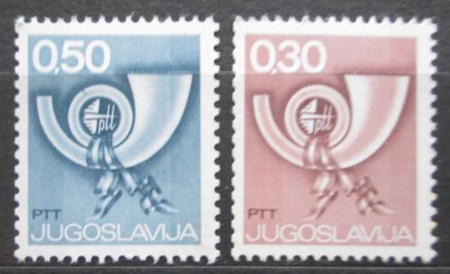 Poštovní známky Jugoslávie 1973 Poštovní roh Mi# 1520-21 