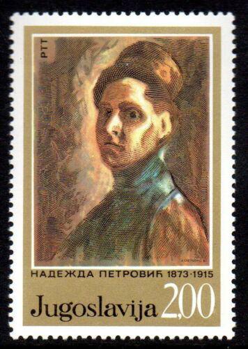 Poštovní známka Jugoslávie 1973 Nadežda Petroviè, malíøka Mi# 1523