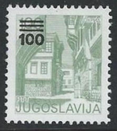 Poštovní známka Jugoslávie 1989 Ohrid pøetisk Mi# 2338