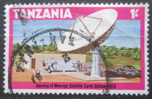 Poštovní známka Tanzánie 1979 Pozemní satelit Mwenge Mi# 136