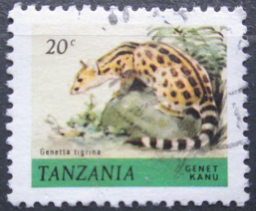 Poštovní známka Tanzánie 1980 Ženetka skvrnitá Mi# 162