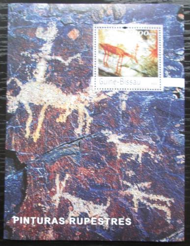 Poštovní známka Guinea-Bissau 2003 Skalní malby Mi# Block 430 Kat 12€