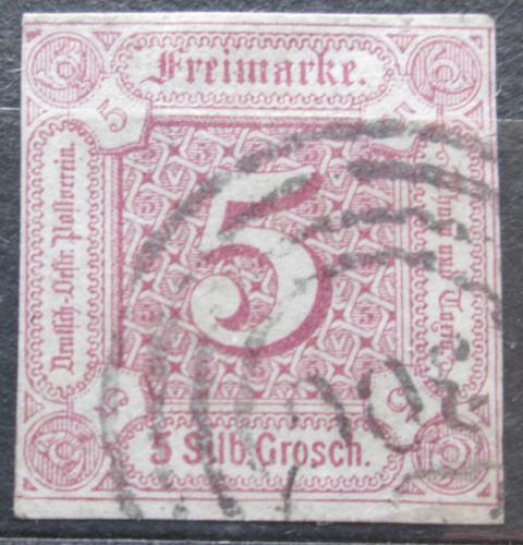Poštovní známka Thurn a Taxis 1859 Èíselná hodnota VELKÁ RARITA Mi# 18 Kat 300€