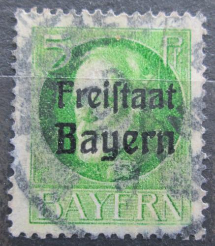 Poštovní známka Bavorsko 1919 Král Ludvík III. pøetisk Mi# 153 A Kat 3.20€