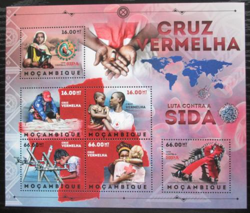 Poštovní známky Mosambik 2012 Boj s AIDS Mi# 6223-28 Kat 14€