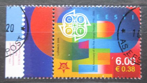 Poštovní známka Estonsko 2006 Výroèí Evropa CEPT, 50. výroèí Mi# 537