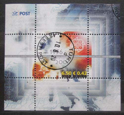 Poštovní známka Estonsko 2006 Evropa CEPT, 50. výroèí Mi# Block 24