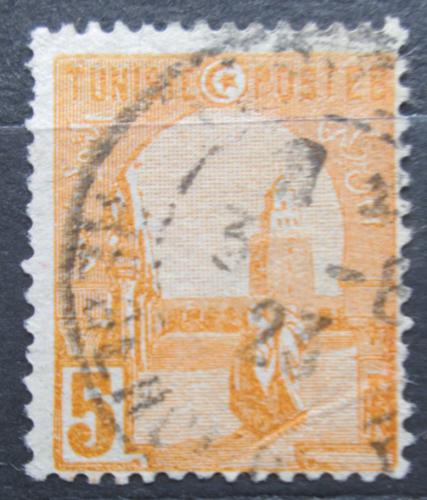 Poštovní známka Tunisko 1921 Velká mešita, Kairouan Mi# 72