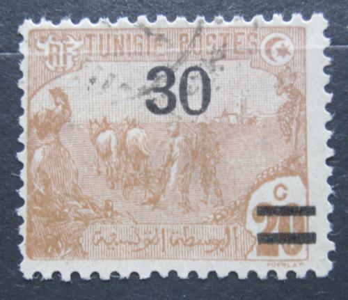 Poštovní známka Tunisko 1925 Orba pøetisk Mi# 93