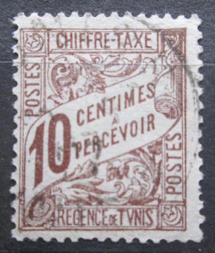 Poštovní známka Tunisko 1901 Nominál, doplatní Mi# 29