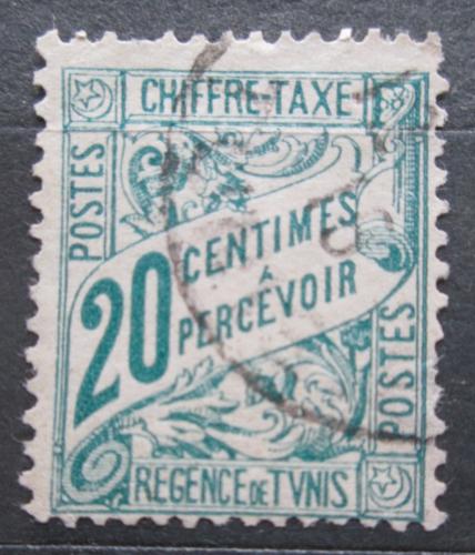 Poštovní známka Tunisko 1901 Nominál, doplatní Mi# 30