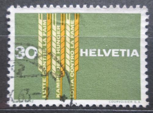 Poštovní známka Švýcarsko 1963 Boj proti hladu Mi# 771