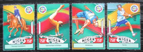 Poštovní známky Niger 2016 LOH Rio de Janeiro Mi# 4337-40 Kat 12€