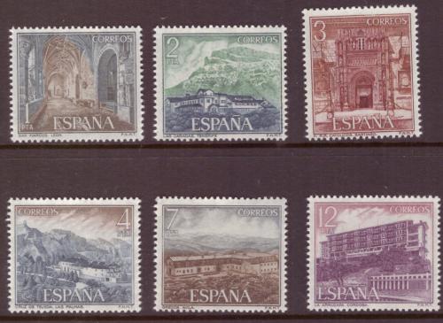 Poštovní známky Španìlsko 1976 Pamìtihodnosti Mi# 2227-32 Kat 5.50€
